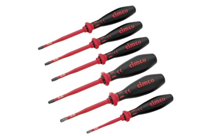 Komplet wkrętaków izolowanych VDE-TORX SLIM (6) | 117854 Cimco