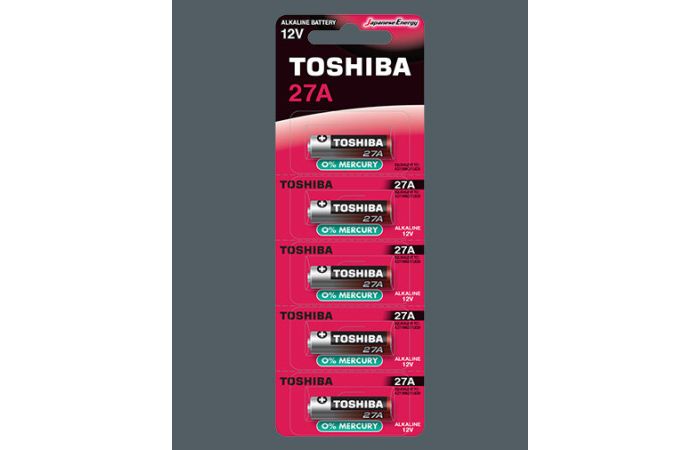 Bateria 27A 12V TOSHIBA SPECIAL do pilota ( (blister 5szt) | 00152720 Toshiba