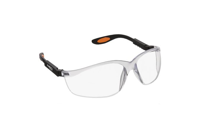 Okulary ochronne PC białe soczewki | 97-500 NEO