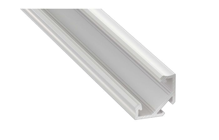 Profil C kątowy 2m biały lakierowany AL-PROFIL C 16,6x23,3mm | 10-0031-20 LED Labs
