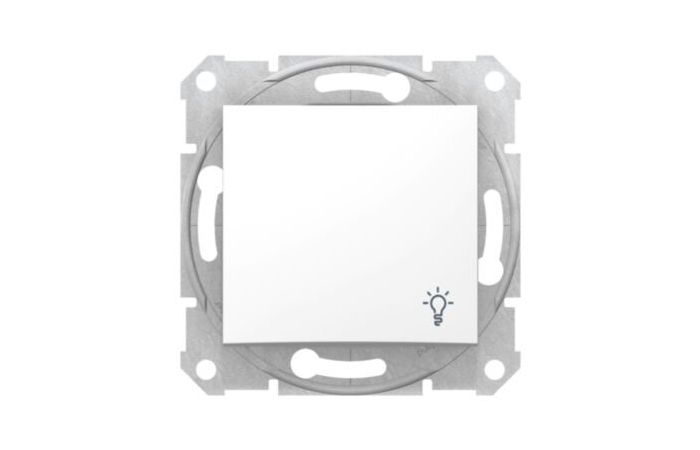Przycisk światła 10AX/250V biały, Sedna | SDN0900121 Schneider Electric