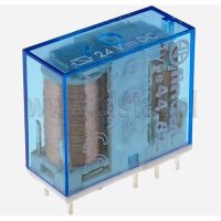 Przekaźnik miniaturowy serii 40: 2 P 10 A 24 V DC | 40.62.9.024.4000 Finder