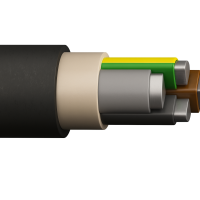 Kabel energetyczny NAY2Y-J 4x150 SE 0,6/1kV Fca, Enea BĘBEN | 110409000 Nkt