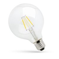Lampa LED GLOBE COG 8W 1000lm WW 2700K E27 230V kulka przeźroczysta ciepła biała | WOJ+13868 Wojnarowscy