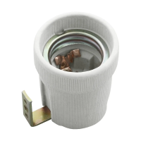Oprawka ceramiczna żarówki z uchwytem HLDR-E27-F | 2161 Kanlux