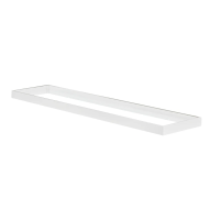 Ramka natynkowa do paneli ADTR 12030 W dł. 120cm szer. 30cm wys.4,5cm kolor biały złożona | 27611 Kanlux