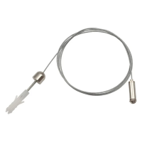 Linka do podwieszania opraw rastrowych ROPE-NT 150 SINGLE 2 szt./kpl | 7871 Kanlux