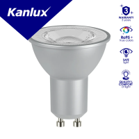 Lampa LEDspot IQ-LED PAR16 6,5W (60W) 585lm 4000K NW GU10 spot srebrny 3 lata Gwar. | 35241 Kanlux
