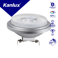 Lampa LEDspot IQ-LED AR-111 13W (107W) 1050lm 4000K NW G53 spot srebrny 5 lat Gwar. | 35253 Kanlux