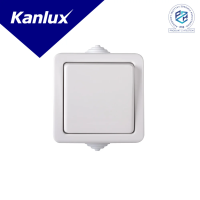 Łącznik schodowy TEKNO 05-1050-102 bi śrubowy kolor biały | 33499 Kanlux