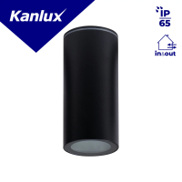Oprawa sufitowa punktowa AQILO E14 IP65 DSO-B kolor czarny Ø70mm | 36642 Kanlux
