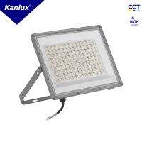Naświetlacz LED ACETE 100W CCT GR 3000/4000/6500K 8500/10800/9700lm IP65 szary | 38494 Kanlux