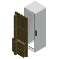 Drzwi pełne 2000X500mm pojedyncze | NSYSFD205 Schneider Electric