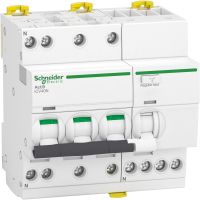 Wyłącznik kombinowany iCV40N-C16-30-A C 16A 3N-biegunowy 30mA typ A | A9DC3716 Schneider Electric