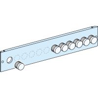 Płyta czołowa z otworami do przycisków i lampek d=22mm PrismaSet | LVS03914 Schneider Electric