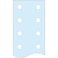 Rozdzielnice PrismaSet, listwa z otworami 50x 5mm | LVS04515 Schneider Electric