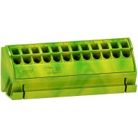 Bloki uziemiających z zaciskami sprężynowymi 12x4mm? PrismaSet (zestraw 4 szt) | LVS04214 Schneider Electric