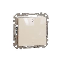 Łącznik 2-biegunowy 16AX, beżowy, Sedna Design & Elements | SDD112162 Schneider Electric