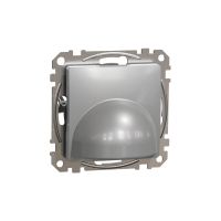 Wypust kablowy, srebrne aluminium, Sedna Design & Elements | SDD113903 Schneider Electric
