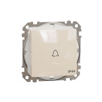 Przycisk "dzwonek" IP44, beżowy, Sedna Design & Elements | SDD212131 Schneider Electric
