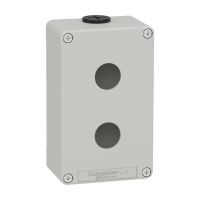 Kaseta sterownicza 2 otwory szara | XAPD2202 Schneider Electric