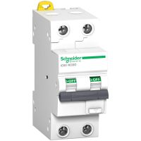 Residual current breaker with overcurrent protection (RCBO), Acti9 iC60, 2P, 10A, C curve, 10000A/15 | A9D27210 Schneider Electric
