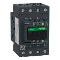 Stycznik, TeSys Deca, 80A, cewka 24VDC, 4NO, ze złączem EverLink | LC1DT80ABBE Schneider Electric