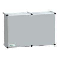 Puszka poliestrowa PLS pokrywa pełna poliwęglanowa IP65 360x540x180 mm, Thalassa | NSYPLSC3654G Schneider Electric
