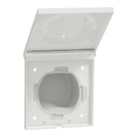 Ramka pojedyncza IP44, biały, Odace | S520772 Schneider Electric