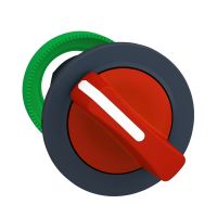 Napęd przełącznika piórkowego, czerwony 2-pozycyjny | ZB5FD204 Schneider Electric