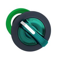Napęd przełącznika piórkowego podświetlany, zielony 2-pozycyjny | ZB5FK1433 Schneider Electric