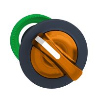 Napęd przełącznika piórkowego podświetlany, pomarańczowy 2-pozycyjny | ZB5FK1453 Schneider Electric