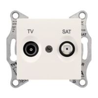 Gniazdo TV/SAT końcowe (1dB) kremowe, Sedna | SDN3401623 Schneider Electric