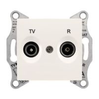 Gniazdo TV/R końcowe (1dB) kremowe, Sedna | SDN3301623 Schneider Electric