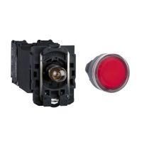 Przycisk podświetlany LED Harmony XB5 24V AC/DC | XB5AW34B1N Schneider Electric
