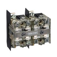 Blok styków Harmony XAC z samoczynnym powrotem, 1 OC + 1 NO, montaż czołowy, 40 mm rozstawu | XEND2641 Schneider Electric