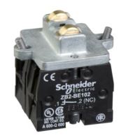 Blok styków do Manipulatora bez markera 2 x ZBE2BE102 - kompat. z XKDF | XKDZ901 Schneider Electric