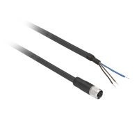 Złącze wtykowe żeńskie M8 proste 10m | XZCP0166L10 Telemecanique Sensors