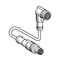 Przedłużacz M12 MĘS.5PIN<>M12 ŻEŃ.KŹT.5PIN 2M | XZCR1512064D2 Telemecanique Sensors