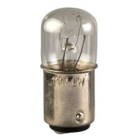 Przezroczysta żarowa żarówka sygnalizacyjna, BA 15d, 110 V 6 W Harmony XB4 | DL1BA110 Schneider Electric