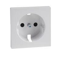 Płytka centralna gniazda schuko, biały active, Merten, System M | MTN2330-0325 Schneider Electric