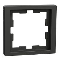Ramka pojedyncza, antracyt, Merten | MTN4010-6534 Schneider Electric