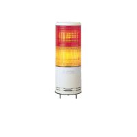 Kolumna świetlna bez buczyka Fi-100mm 2 elementy światło ciągłe/migające LED 24V | XVC1B2K Schneider Electric