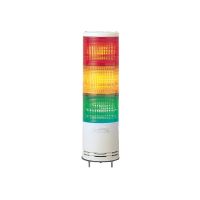 Kolumna świetlna z buczkiem Fi-100mm 4 elementy światło ciągłe/migające LED 24V | XVC1B3SK Schneider Electric