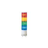 Kolumna świetlna z buczkiem Fi-100mm 4 elementy światło ciągłe/migające LED 24V | XVC1B4K Schneider Electric