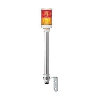 Kolumna świetlna bez buczyka Fi-60mm 2 elementy światło ciągłe LED 24V | XVC6B2 Schneider Electric