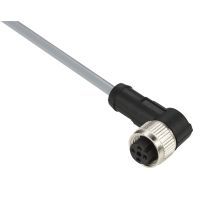 Konektor z kablem PCW, FEMALE, M12, 4 | XZCPV1241L10 Telemecanique Sensors