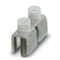 Mostek stały FBI 2-20, 2-biegunowy, srebrny | 0201346 Phoenix Contact