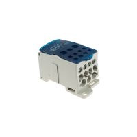 Blok Rozdzielczy UKK-250,Al./Cu,1x120mm2,2x35mm2,5x16mm2 4x10mm2 na szynęTH,1000V AC/DC 250A szary/n | 49.5250 Elektro-Plast Opatówek