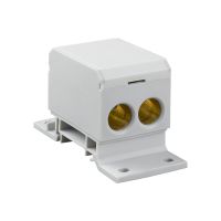 Blok rozdzielczy DB6-S 2x4-70mm²,2x4-50mm²,1x4-25mm² na szynę TH lub wkręt 500V 196A 6kV szary | 48.41 Elektro-Plast Opatówek